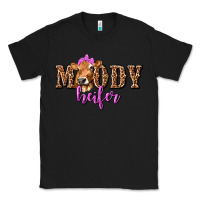 Black moody heifer with leopard tbw Classic Tee - texasbilliewilder
