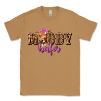 Toasted Coconut moody heifer with leopard tbw Classic Tee - texasbilliewilder