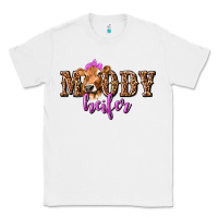 White moody heifer with leopard tbw Classic Tee - texasbilliewilder