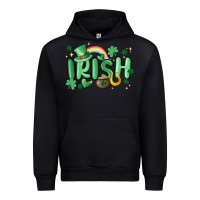 Black irish Urban Hoodie - MaliasSmallBusiness