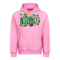 Fuchsia Pink irish Urban Hoodie - MaliasSmallBusiness