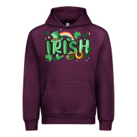 Mauve Wine irish Urban Hoodie - MaliasSmallBusiness