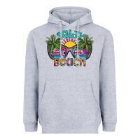 Heather Grey salty beach Heavyweight Hoodie - SublimationCraftShop