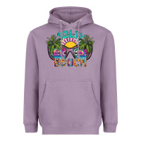 Lavender salty beach Heavyweight Hoodie - SublimationCraftShop