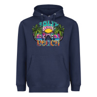 Navy salty beach Heavyweight Hoodie - SublimationCraftShop