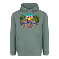 Sage salty beach Heavyweight Hoodie - SublimationCraftShop