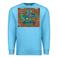Ocean Blue boom bitch get out the way Premium Sweatshirt - HRA Design Shop