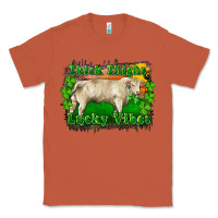 Copper Thick Thighs Lucky Vibes Charolais Bull Classic Tee - RanaPortraitStore