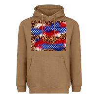 Toasted Coconut 4th of July USA flag leopard 20oz tumbler Heavyweight Hoodie - Neo Western