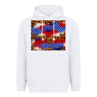 White 4th of July USA flag leopard 20oz tumbler Heavyweight Hoodie - Neo Western