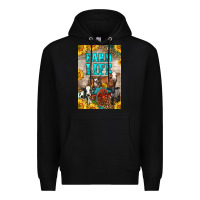 Black Western Farm Life Premium Hoodie - LillyAllenDesigns