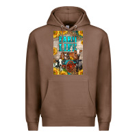 Chestnut Western Farm Life Premium Hoodie - LillyAllenDesigns
