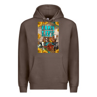 Coffee Western Farm Life Premium Hoodie - LillyAllenDesigns