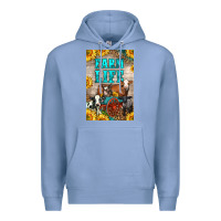 Colony Blue Western Farm Life Premium Hoodie - LillyAllenDesigns