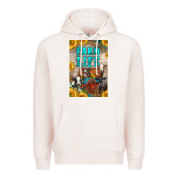 Pale Pink Western Farm Life Premium Hoodie - LillyAllenDesigns