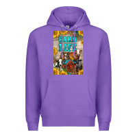 Purple Western Farm Life Premium Hoodie - LillyAllenDesigns