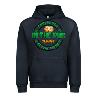 Navy everybody in the pub getting tipsy Urban Hoodie - MaliasSmallBusiness