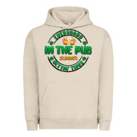 Pigment French Oak everybody in the pub getting tipsy Urban Hoodie - MaliasSmallBusiness