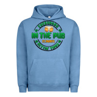 Pigment Pebble Blue everybody in the pub getting tipsy Urban Hoodie - MaliasSmallBusiness