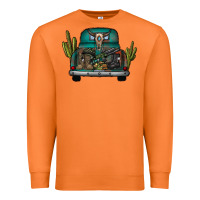 Carrot soldier truck Premium Sweatshirt - CowhideDigitalArt