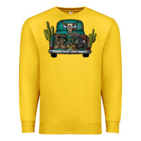 Lemon soldier truck Premium Sweatshirt - CowhideDigitalArt