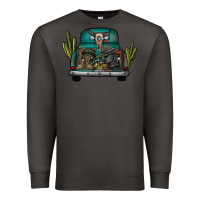 Smoke soldier truck Premium Sweatshirt - CowhideDigitalArt
