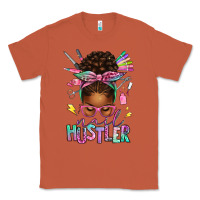 Copper nail hustler afro messy bun Classic Tee - texasbilliewilder