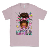 Lilac nail hustler afro messy bun Classic Tee - texasbilliewilder