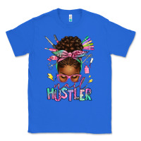 True Royal nail hustler afro messy bun Classic Tee - texasbilliewilder