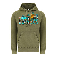 Vintage Olive faith with cross ado Vintage Hoodie - AdoDesignShop