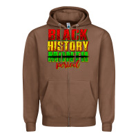 Chestnut black history month period juneteenth Zipper Hoodie - texasbilliewilder