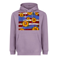 Lavender 4th of July USA flag sunflower 20oz tumbler Heavyweight Hoodie - Neo Western