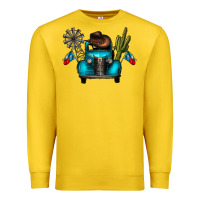 Lemon texas truck Premium Sweatshirt - CowhideDigitalArt