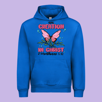 New Creation In Christ 2 Corinthians5.17 Urban Hoodie Designed By Maliassmallbusiness