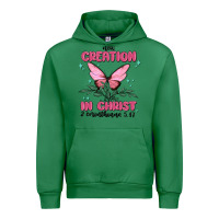 Emerald new creation in christ 2 corinthians5.17 Urban Hoodie - MaliasSmallBusiness