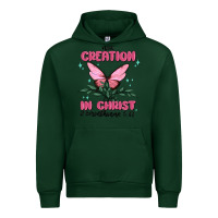 Forest Green new creation in christ 2 corinthians5.17 Urban Hoodie - MaliasSmallBusiness