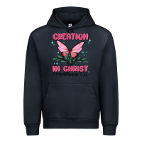 Navy new creation in christ 2 corinthians5.17 Urban Hoodie - MaliasSmallBusiness
