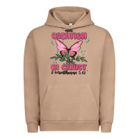 Pigment Burro new creation in christ 2 corinthians5.17 Urban Hoodie - MaliasSmallBusiness