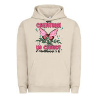 Pigment French Oak new creation in christ 2 corinthians5.17 Urban Hoodie - MaliasSmallBusiness