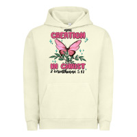 Pigment Pistachio new creation in christ 2 corinthians5.17 Urban Hoodie - MaliasSmallBusiness