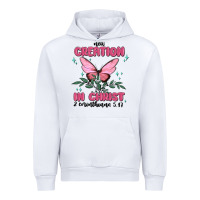 White new creation in christ 2 corinthians5.17 Urban Hoodie - MaliasSmallBusiness