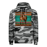 Slate Camo western horse serape  leather leopard Premium Hoodie - BarkalooDesign