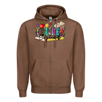 Chestnut teacher squad Zipper Hoodie - Zillion Design Studio