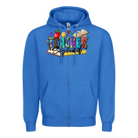 True Royal teacher squad Zipper Hoodie - Zillion Design Studio