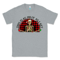 Heather Grey this is as jolly  as i get Classic Tee - RanaPortraitStore