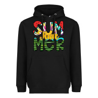 Black summer time Heavyweight Hoodie - SublimationCraftShop