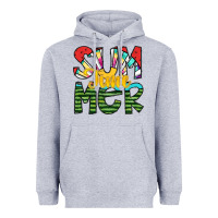 Heather Grey summer time Heavyweight Hoodie - SublimationCraftShop