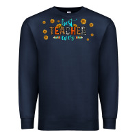 Navy best teacher ever 16oz libbey glass Premium Sweatshirt - HRA Design Shop