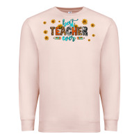 Pale Pink best teacher ever 16oz libbey glass Premium Sweatshirt - HRA Design Shop