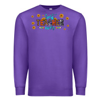 Purple best teacher ever 16oz libbey glass Premium Sweatshirt - HRA Design Shop
